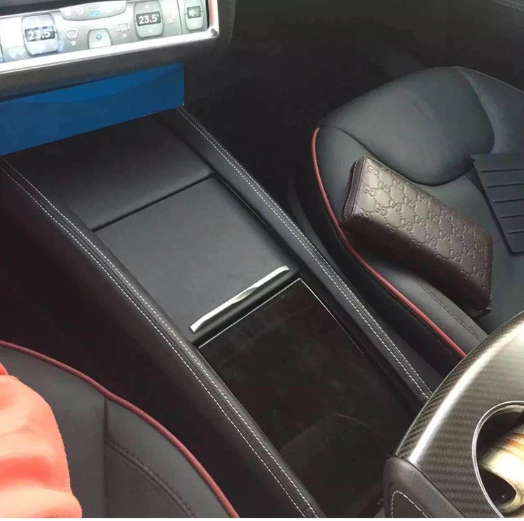 Подгонянный интегрированный подлокотник коробки управления для Tesla model