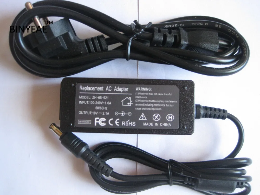 19V 2.1A 40W Универсальный AC адаптер питания зарядное устройство для Samsung N102S N102Sp NP-N102S
