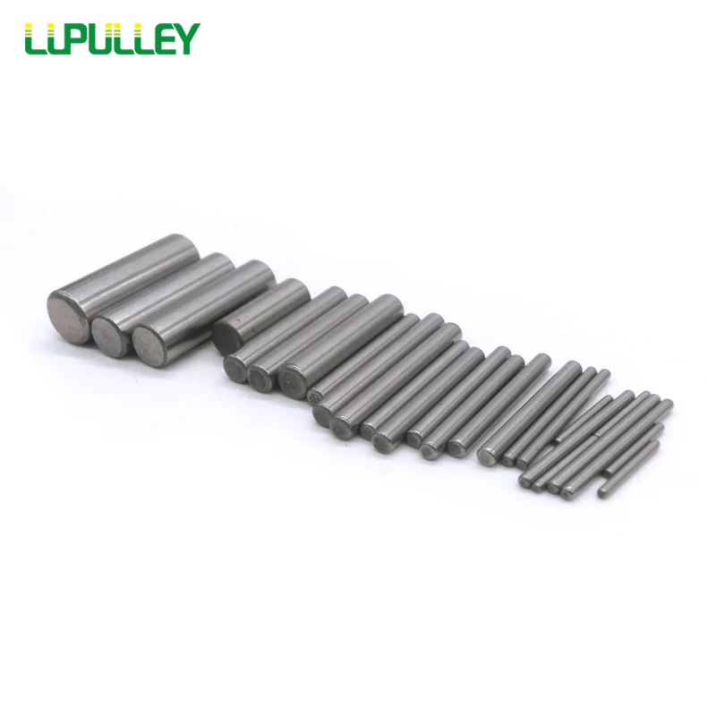 Стальные цилиндрические штифты LUPULLEY 20 шт./лот M2.5 длина 6/7/8/10/11/12/14/18/20/22/24/27/29/30/33/40/50