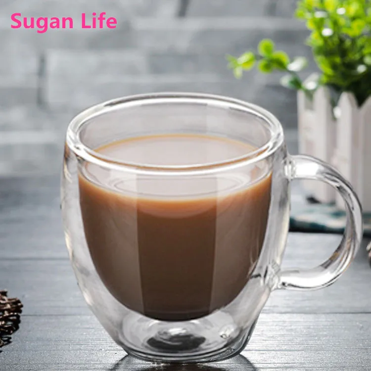 Sugan Life 2019 прозрачная посуда для напитков кофейные чашки чайный набор кружки