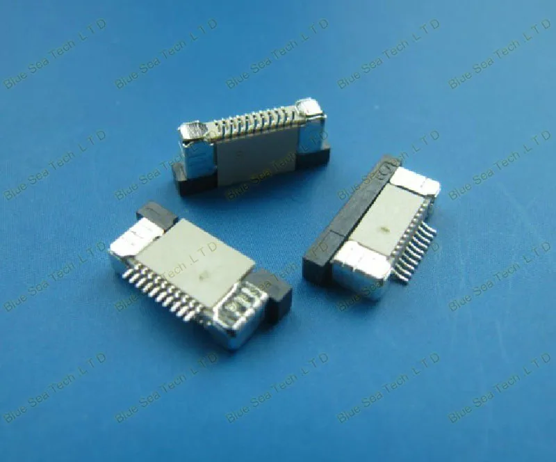 Бесплатная доставка FPC/FFC разъем кабеля гнездо 10 pin 0 5 мм для ЖК-экрана интерфейс