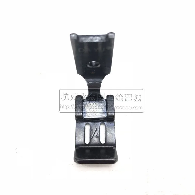 

Double needle flat sewing machine, flat button 1/4 presser foot