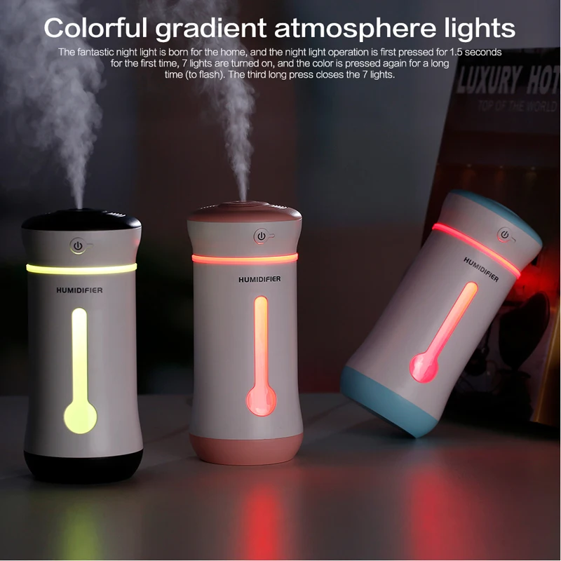 Портативный Led Ароматерапия Увлажнитель диффузор для дома Арома USB