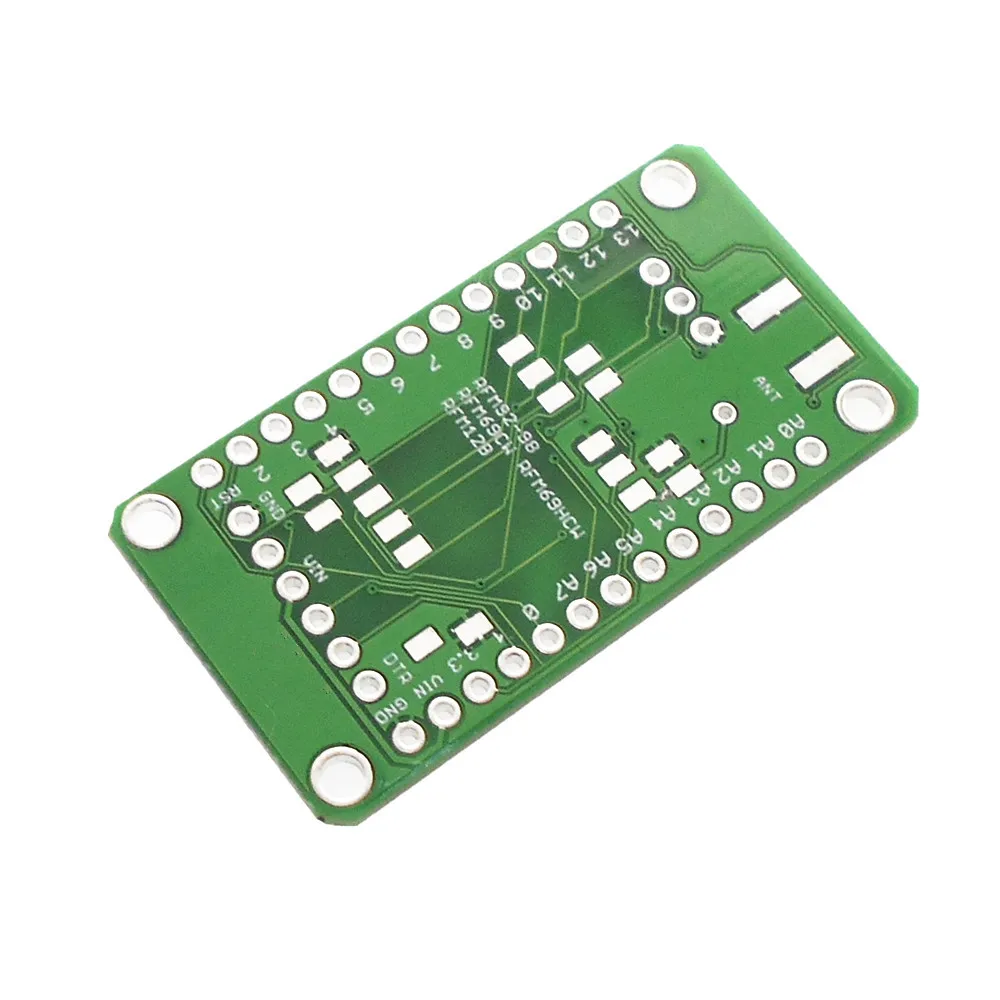 Беспроводной LoRa модуль макетная плата 3,3 V можно использовать для RFM69C RFM69CW RFM12B RFM69HC RFM69HCW RFM95 RFM96 RFM98 RFM22B RFM23B