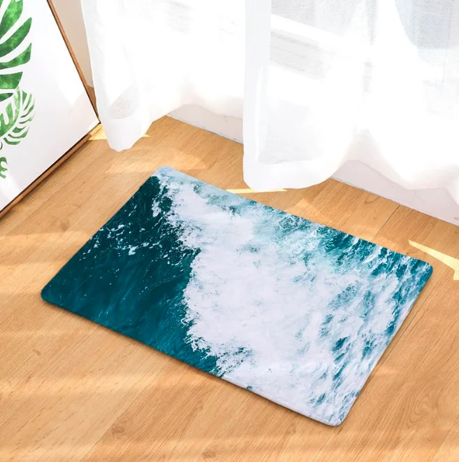 Морской лес замок коврик для ванной кухонный ковер декоративные