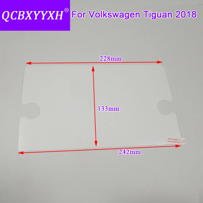 Стайлинг автомобиля QCBXYYXH GPS навигация стекло защитная пленка для Volkswagen Tiguan 2018