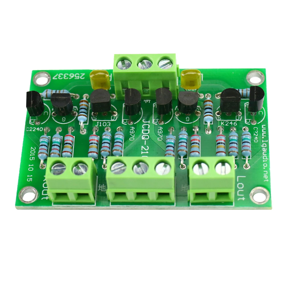 GHXAMP Preamplifier Buffer Preamp 2SK246/2SJ103 C2240/A970 For CD Player Amplifier Use