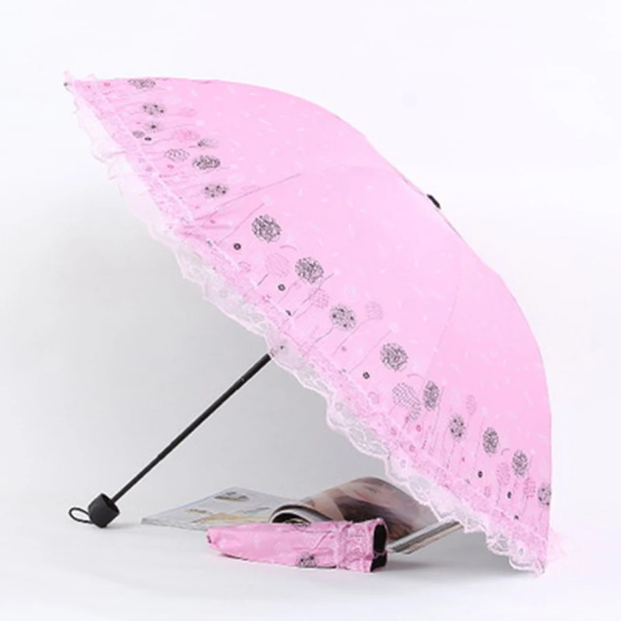 Mi Umbrella, дождь, женские цветы, кружевные зонтики, дети, девочки, зонтик, прозрачный, Unbrella, корпорация, подарки, мужские части, двойной слой, защита от солнца, УФ