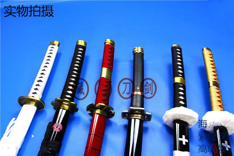 Цельнокроеное кольцо Roronoa Zoro Trafalgar Law аниме для косплея стальной нож лезвие катаны