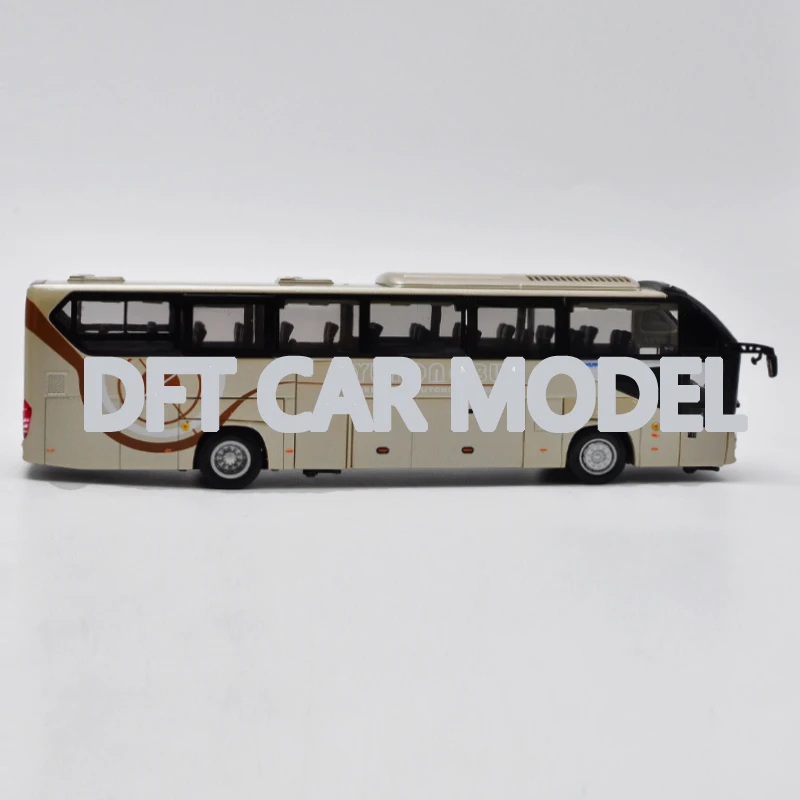 Игрушечный автомобиль из 1:43 сплава ZK6128HQB, модель автобуса, детские игрушечные машинки, оригинальные авторизованные Аутентичные детские игрушки