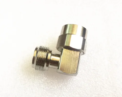 1pc Adapter N Male Plug to N Female Jack Right Angle RF Adapter Connector Adaptor