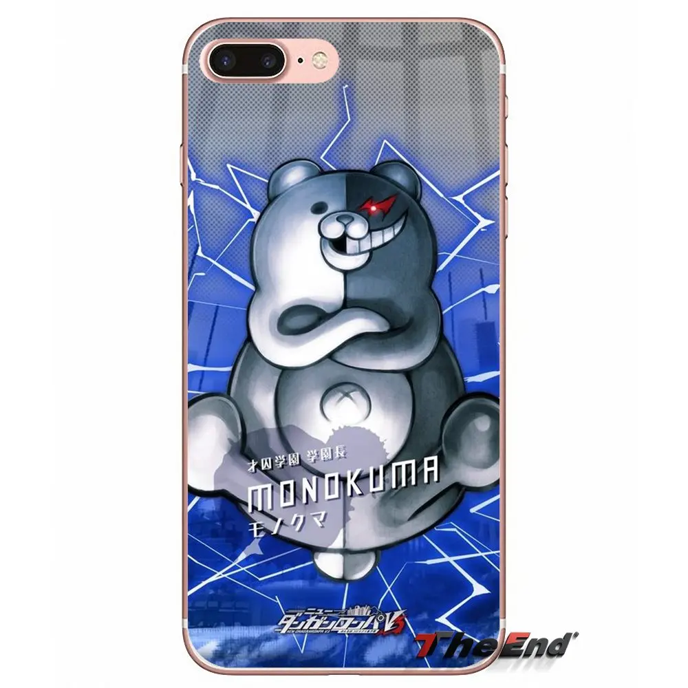 Силиконовые чехлы Kumamon Danganronpa Monokuma для Huawei Honor 7X V10 6C V9 6A Play 9 Mate 10 Pro Y7 Y5 P8 P10 Lite Plus GR5 2017
