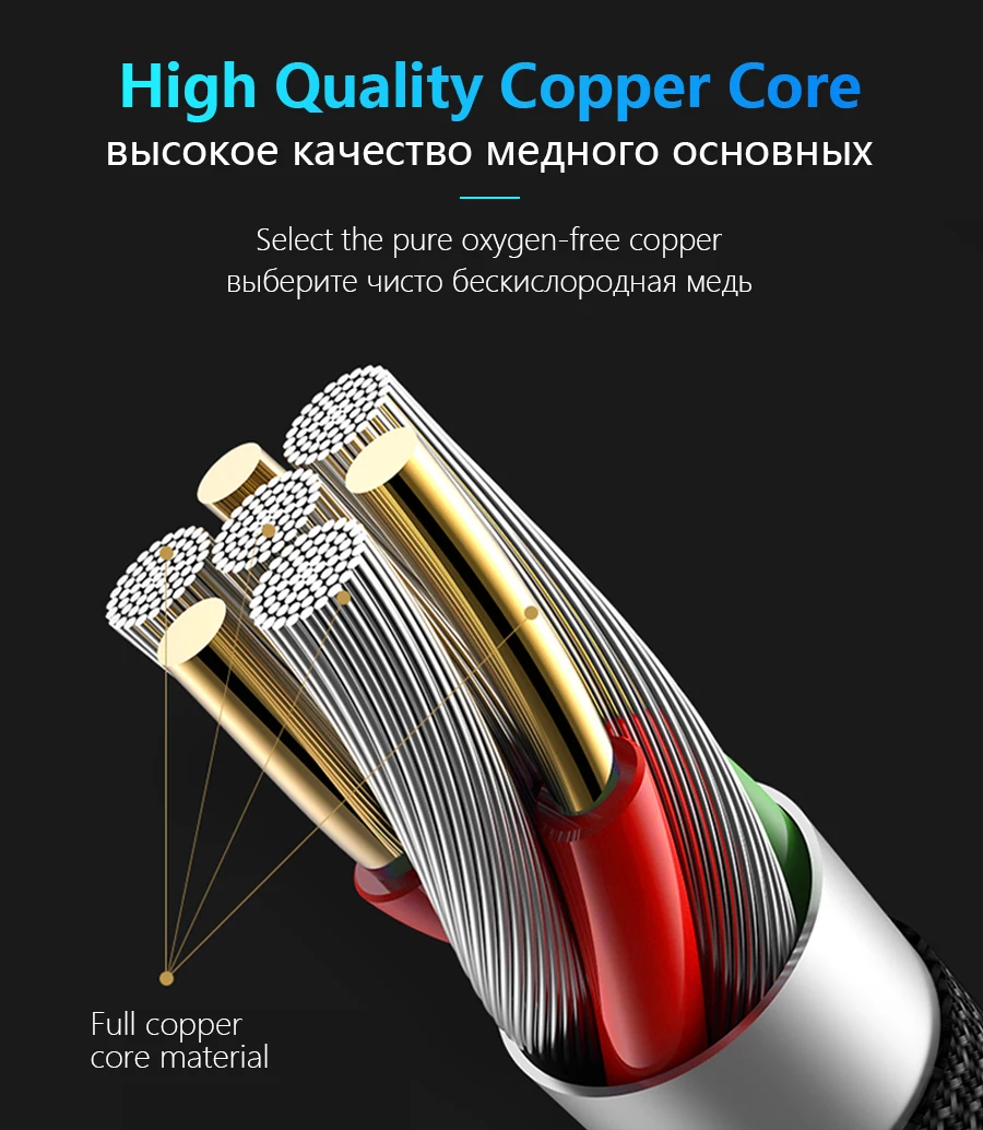 Coolreall USB кабель Micro USB кабель 2A цинковый сплав кабель для быстрой зарядки для Xiaomi samsung huawei кабель для передачи данных для мобильного телефона