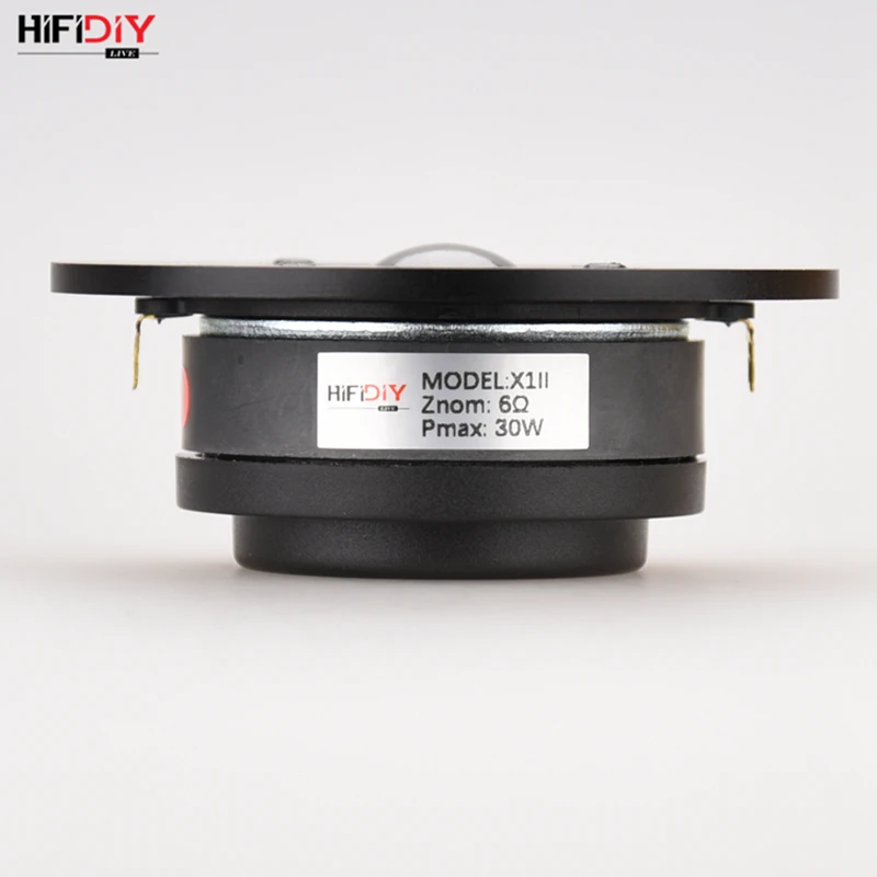 Hifidiy LIVE Q1II 4,5 дюйма твитер Динамик блок алюминиевая панель Черный Шелковый мембрана 8 Ом 30 Вт тройной громкоговоритель 110/116/120 мм
