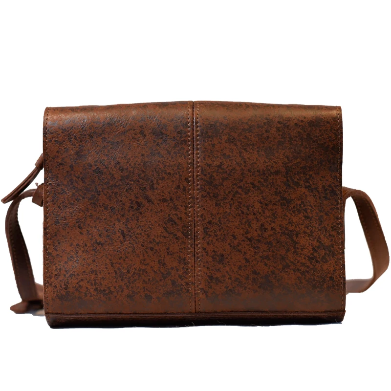 Original Handmade Genuine Leather Small Men Shoulder Bag Retro Messenger Cow Casual Man Male Crossbody Sling |