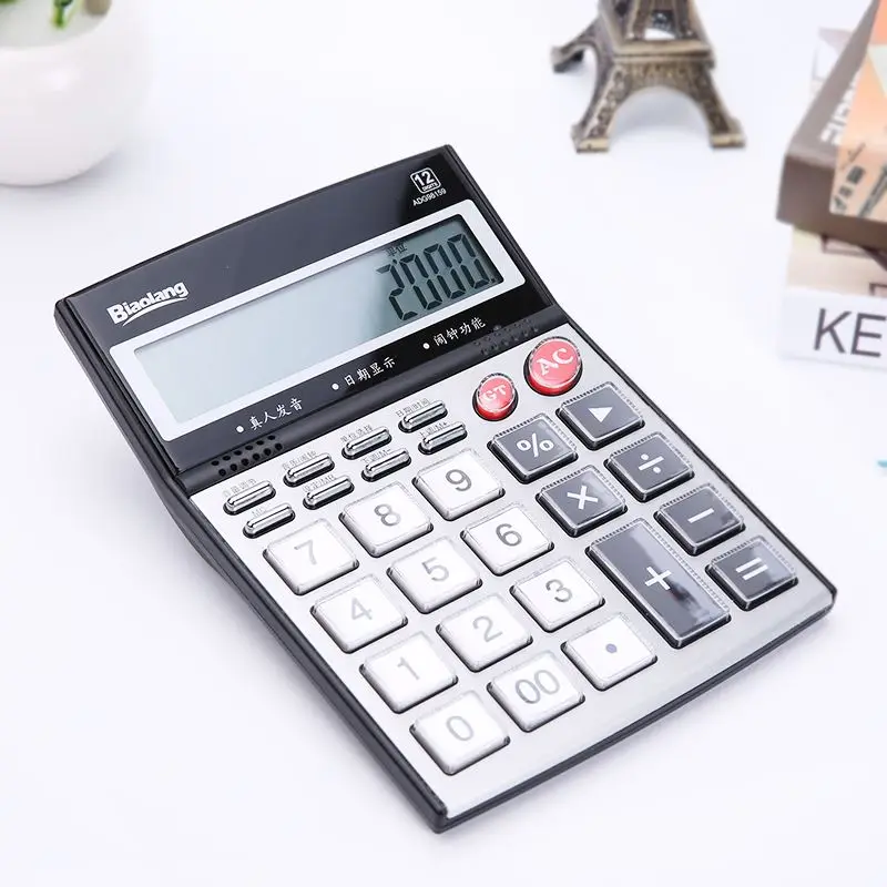 

Калькулятор голоса M & G 98159, калькулятор для личной речи, 12 цифр