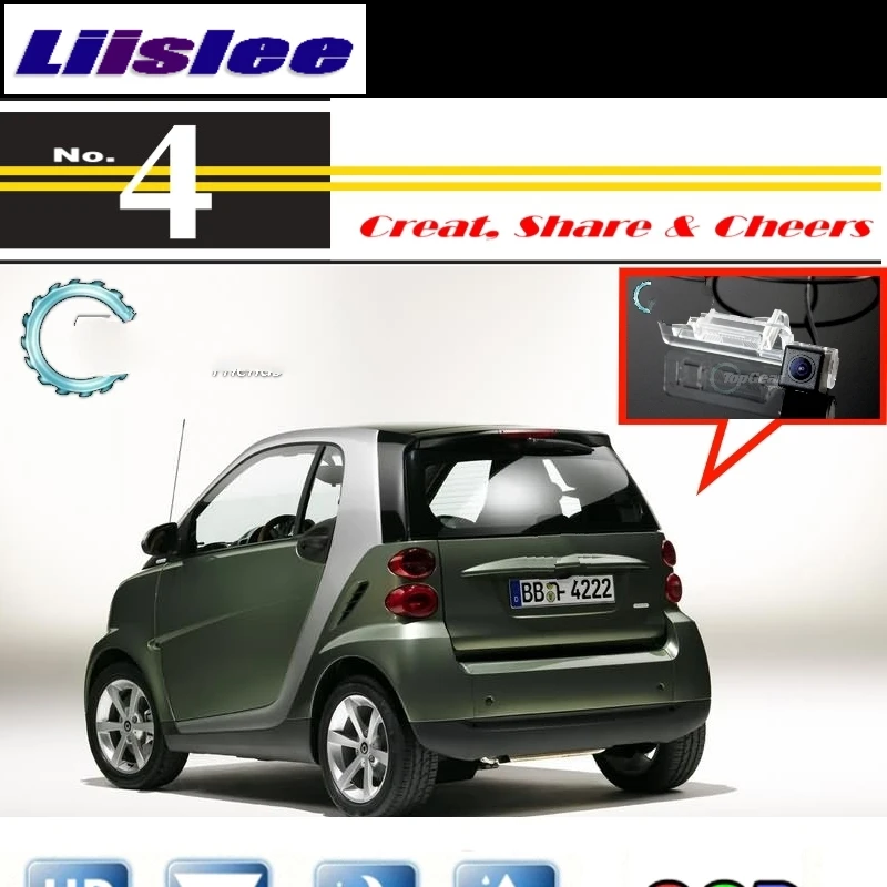 Liislee Автомобильная камера для Mercedes Benz Smart 1998 ~ 2014 Высокое качество вид резервная NTSC