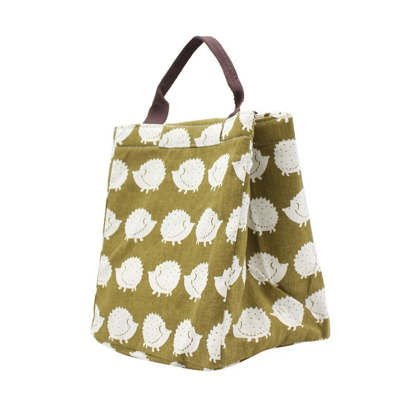 Симпатичные сумки для пикника с принтом уличная сумка из ткани Оксфорд ледяной