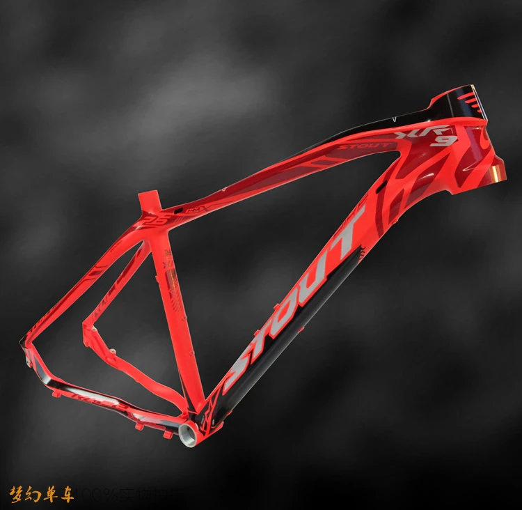 STOUT Warcraft XR-9 рама для горного велосипеда из сплава скандиум MTB 26/27. 5 дюймов ультра-светильник внутренняя линия