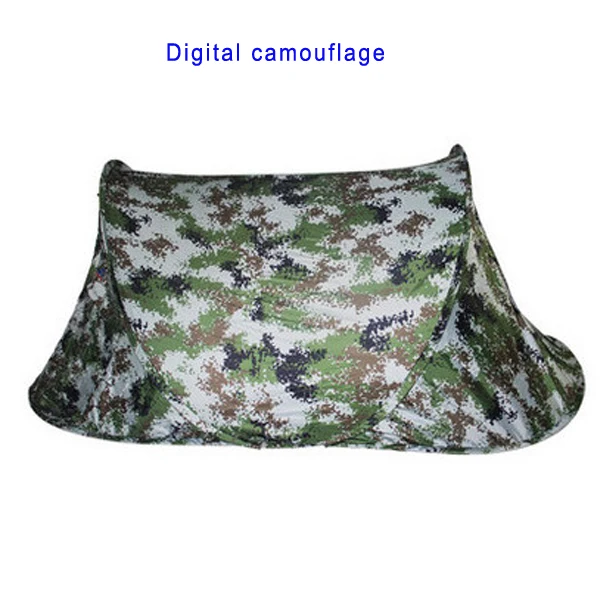 Digital camouflage Ультра-светильник, портативная палатка для кемпинга, быстрое автоматическое открытие, всплывающая Однослойная стальная палатка, камуфляжная охотничья Пляжная палатка - Цвет: Digital camouflage