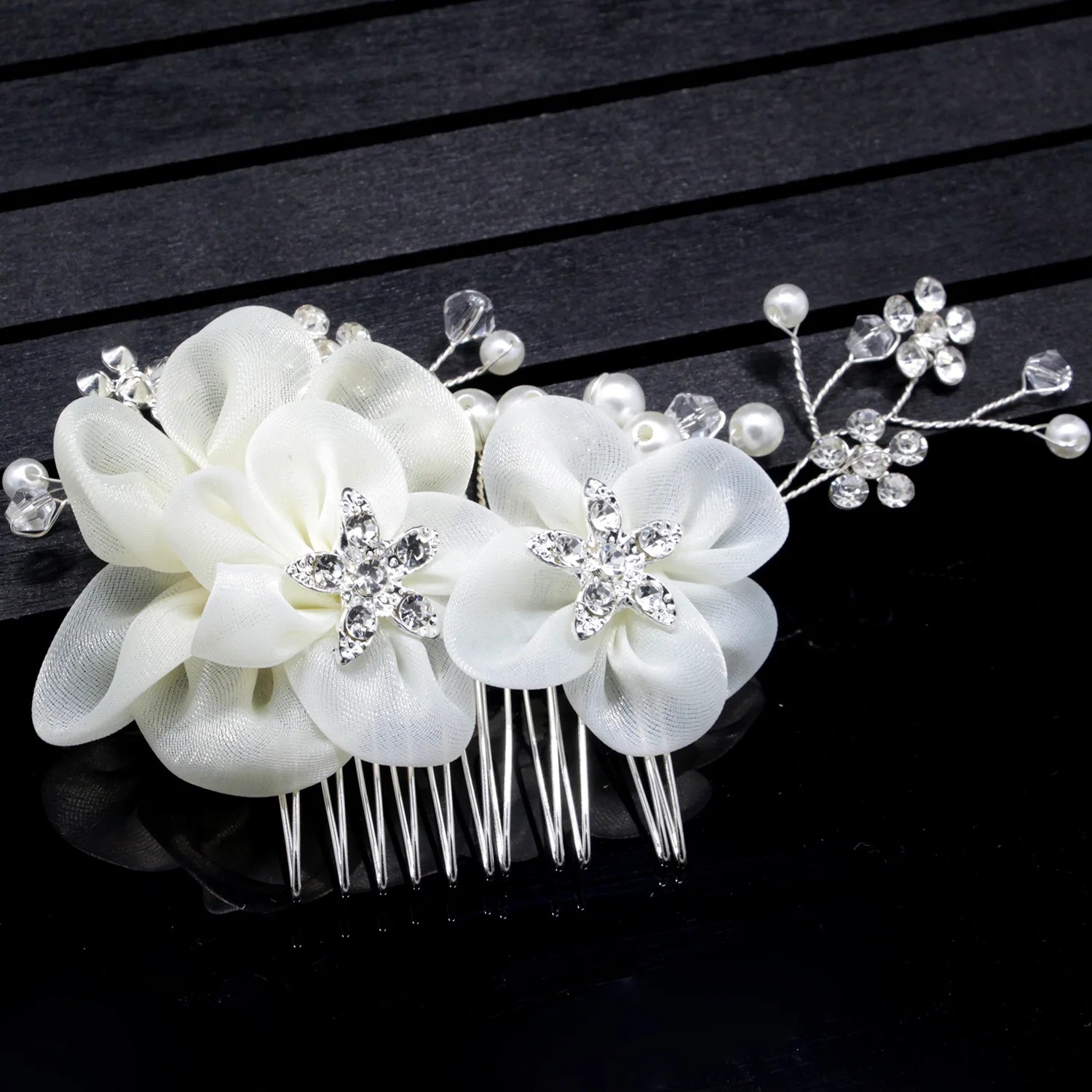 Новая мода Красивые Свадебные тиара цветок жемчуг украшения Аксессуары горячий