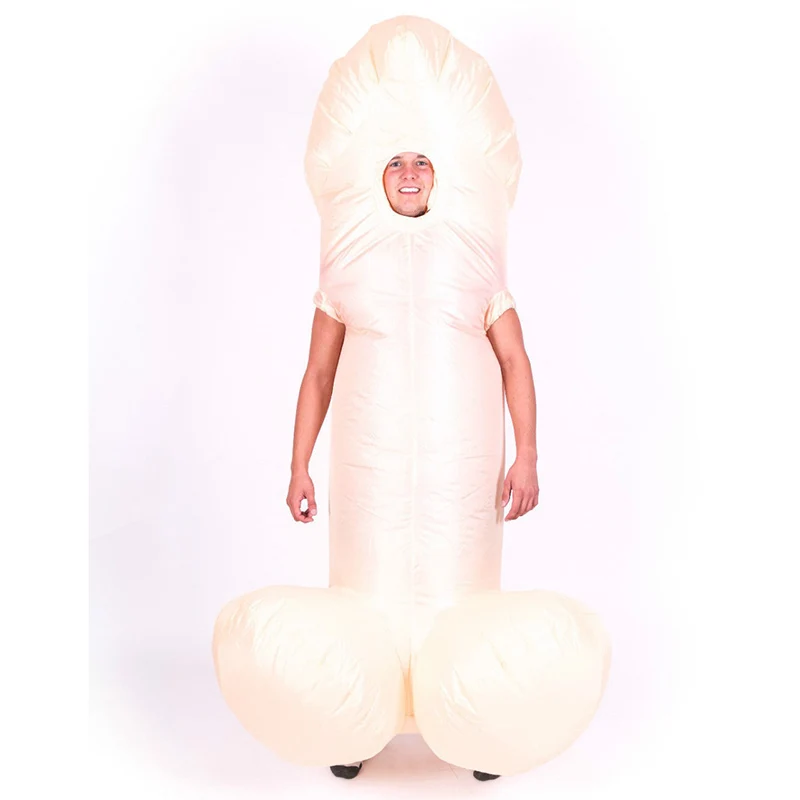 Мальчишник Хэллоуина надувной Уилли взрослый маскарадный костюм пенис Косплэй