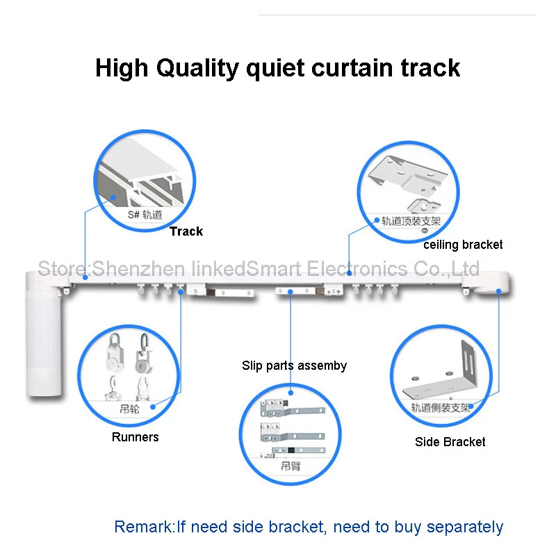 Оригинальная Супер тихая электрическая Штора для двигателя Aok AM68 автоматическая