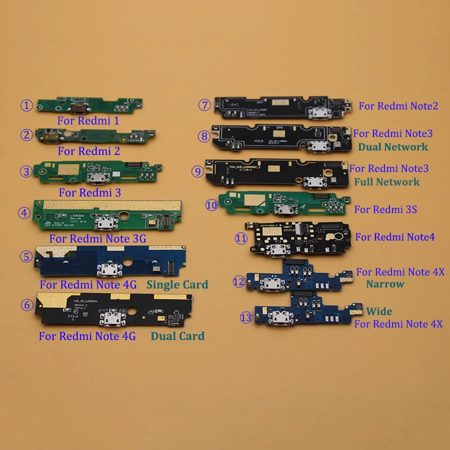2 шт. модуль микрофона + плата USB для зарядки гибкий кабель соединители детали Xiaomi