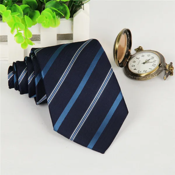 Hot-selling New Style Ties For Men Business Gifts Polyester Stripes Jacquard Men's Suits Accessories Necktie 10 Colors | Аксессуары