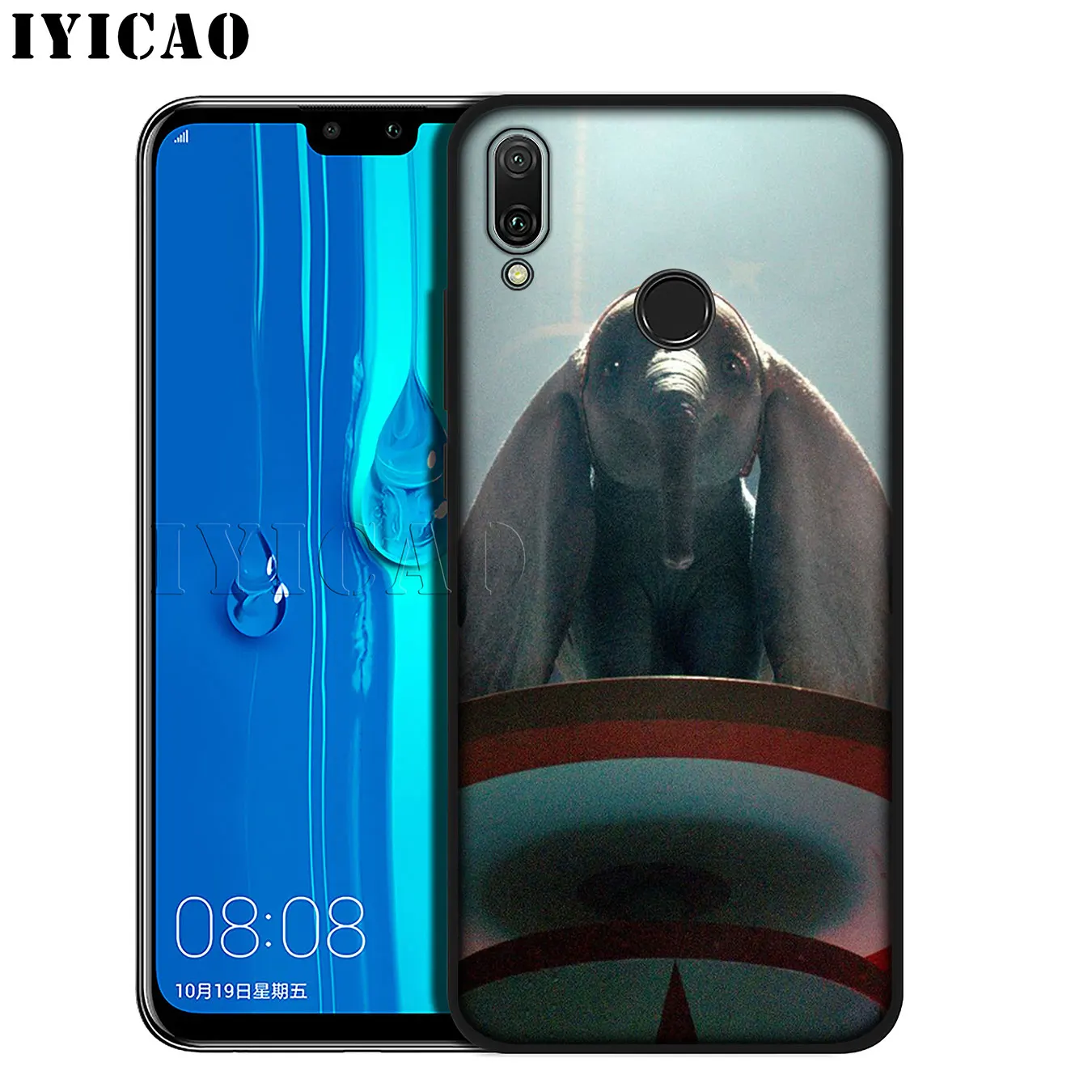 IYICAO Забавный Мягкий силиконовый чехол для телефона с изображением слона Huawei Mate 30