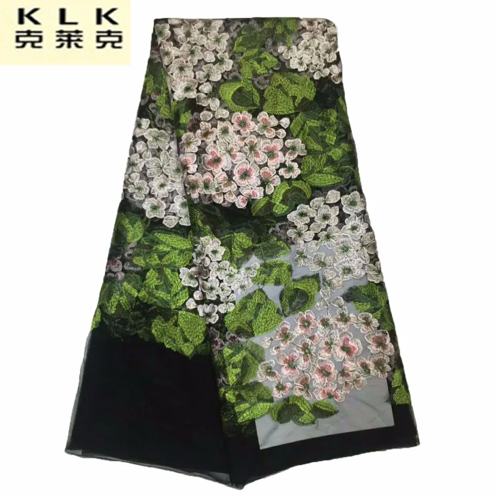 Nigerian lace fabrics embroidered African fabric 2017 high quality french net dresses flower wedding KL11-2 | Дом и сад