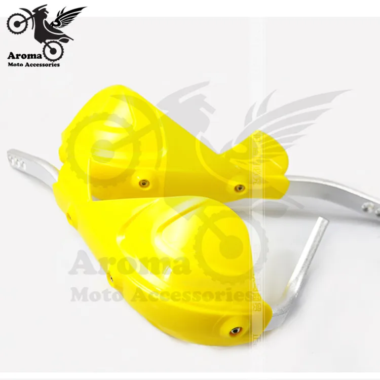 Желтые пластиковые накладки для рук защита мотоцикла мотокросса Кросса питбайка