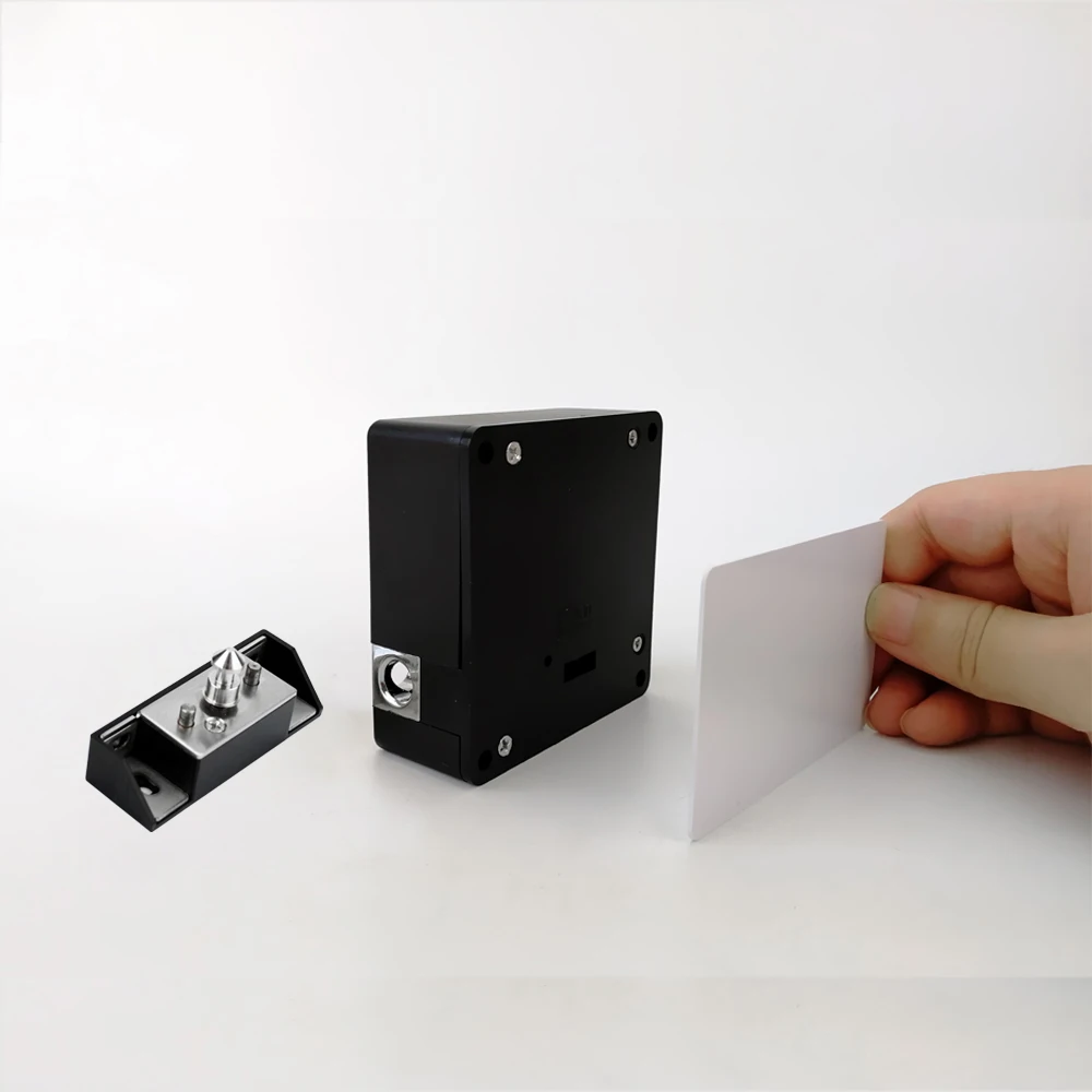 

Electronic Invisible Hidden Card Cabinet Lock Private Locker Drawer M1 Card Lock Black