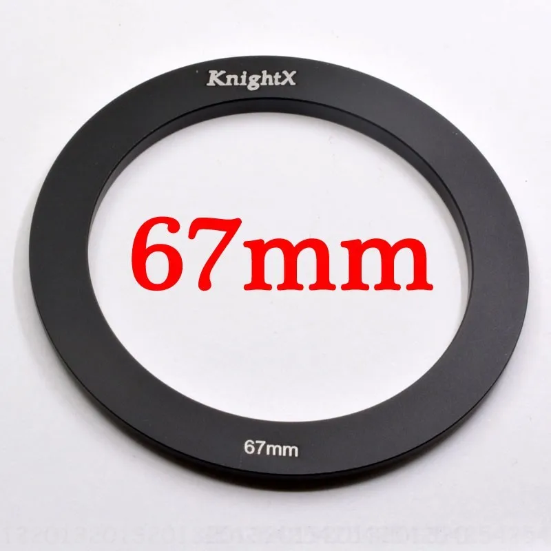 67mm Ring KnightX фильтр объектива камеры gnd 49 мм 52 мм 55 мм 58 мм 62 мм 67 мм 72 77 мм для Cokin P canon eos sony nikon nd d600 1200d d5300 2000d - Цвет: 67mm Ring