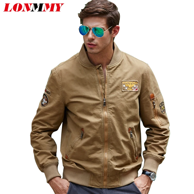 Мужская куртка LONMMY Армейская M-4XL | одежда