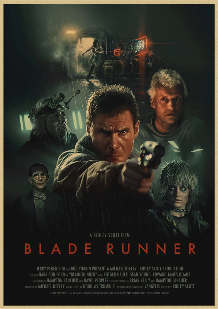 Blade Runner 2049 американский фильм ретро плакаты крафт-бумага печатные настенные постеры картины Домашний декор комнаты