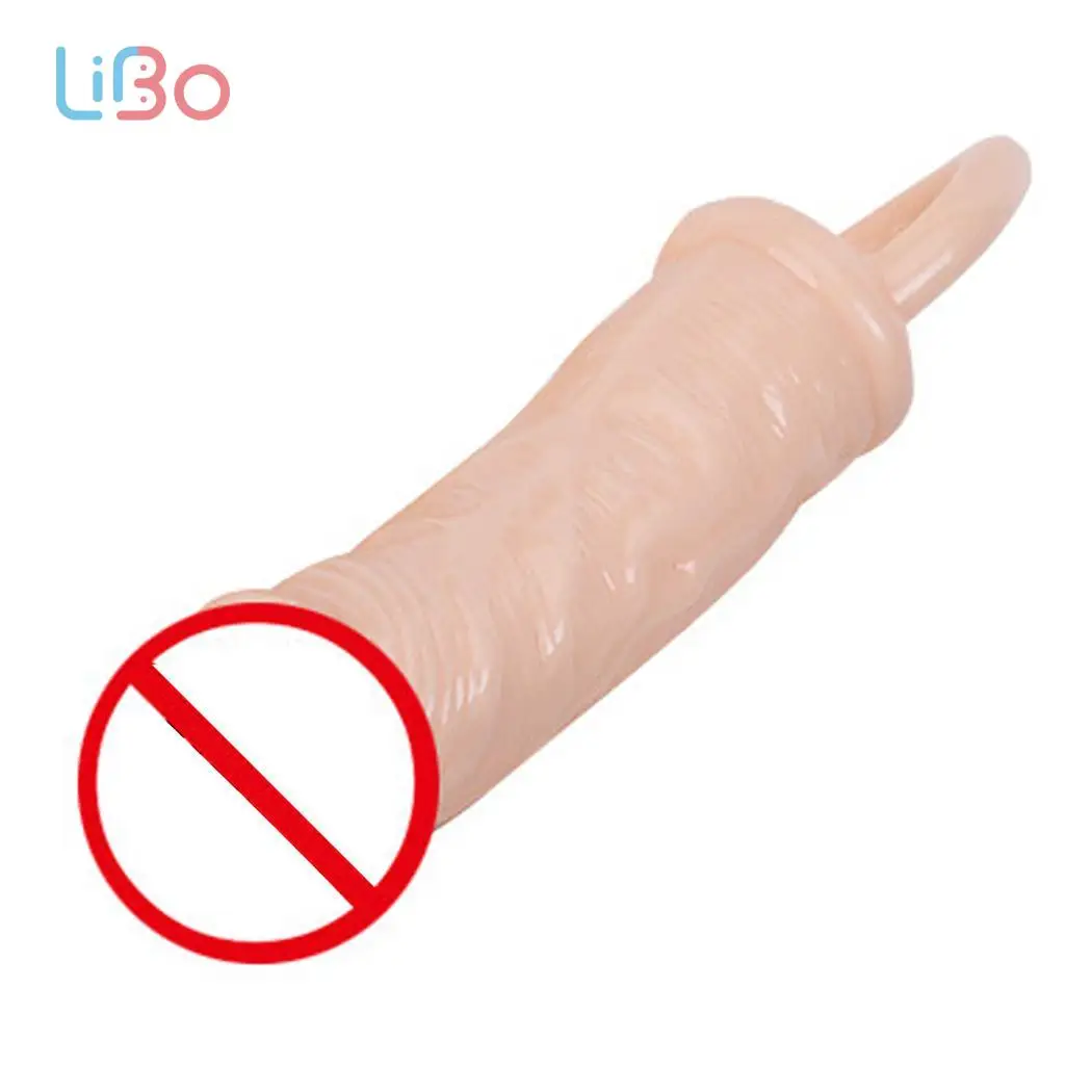 Li bo G Spot вибратор пенис расширитель желе батарея операции Вибраторы кольцо-рукав
