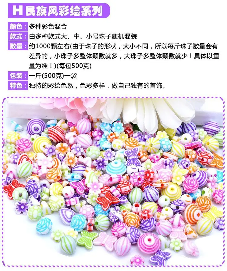 100 г/компл.(300-400beads) поезд упражнения для глаз Пластик набор аксессуаров DIY игрушки кольца ювелирные изделия ручной работы для детей раннего Educatinon подарки для девочек