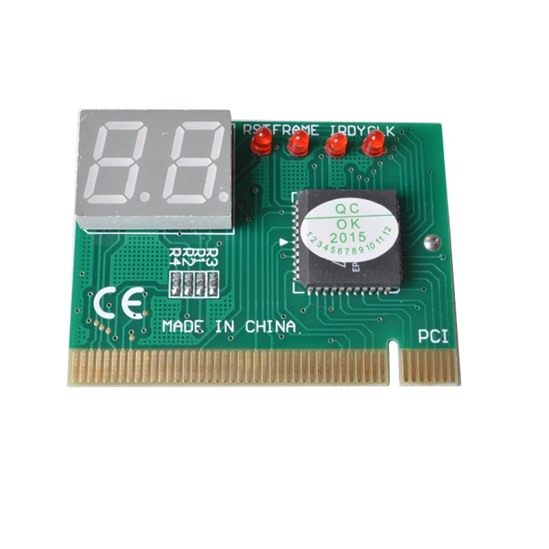 Диагностическая карта PCI адаптер для материнской платы 2 цифры тестер анализатор