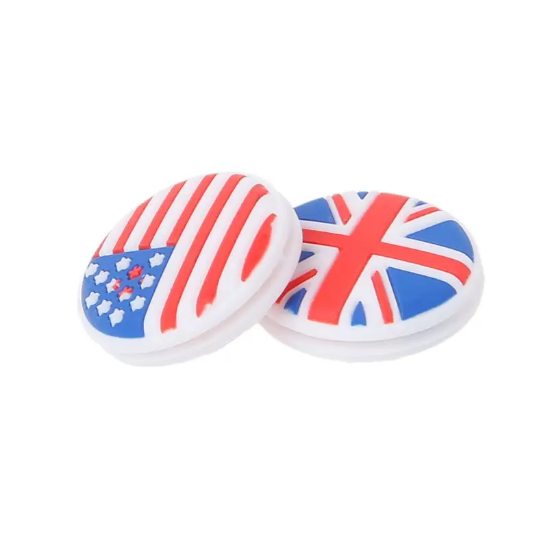 Силиконовый Национальный флаг теннисный амортизатор для ракетки Вибрация