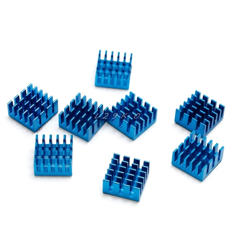

8pcs Aluminium Heatsink For Motherboard DDR VGA RAM Memory IC Chipset Cooler Blue/White