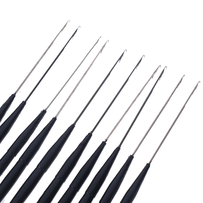 10 Pcs/Lot For Hair/Micro Braid Needle Dread Lock Maintaining 6.3inch Length Hook Needle Crochet Micro Hook