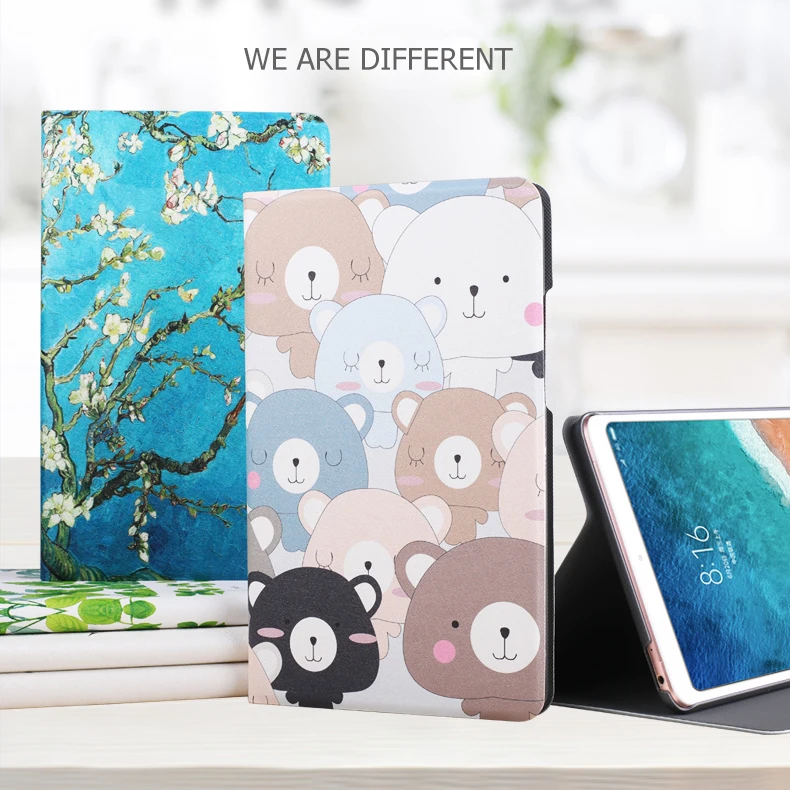 Чехол для Xiaomi mi Pad 4, милый чехол с цветочным рисунком, 4, 8 дюймов, чехол для mi um, силиконовый чехол для mi pad 4, смарт-планшет Xio mi Xao mi Pad4, чехол Global