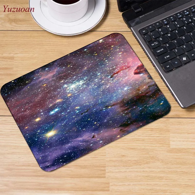 Yuzuoan, большая рекламная акция, Россия, цветной игровой коврик для мыши, компьютерный коврик, коврик для мыши, резиновый Прямоугольный Коврик для мыши, 22X18 см
