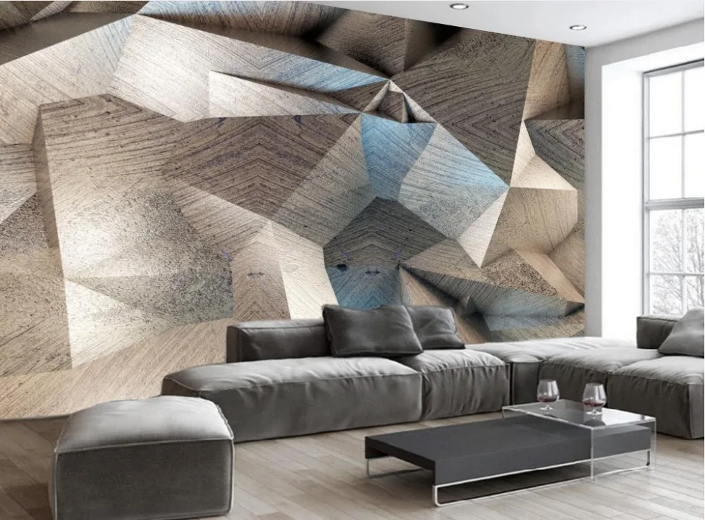 3d обои в европейском стиле объемный фон геометрическом стиле|3d wallpaper|mural wallpaperstyle