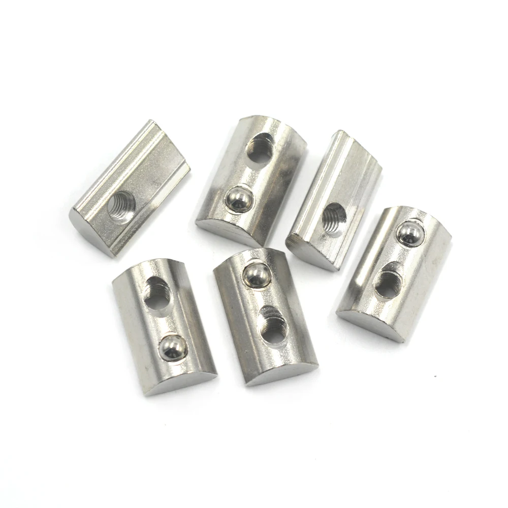 Серебряный европейский стандарт 40 серия алюминиевый слот углеродистая сталь