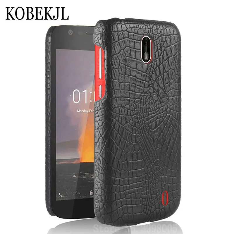 Чехол для Nokia 1 2018 чехол жесткая задняя крышка из искусственной кожи телефона TA-1047