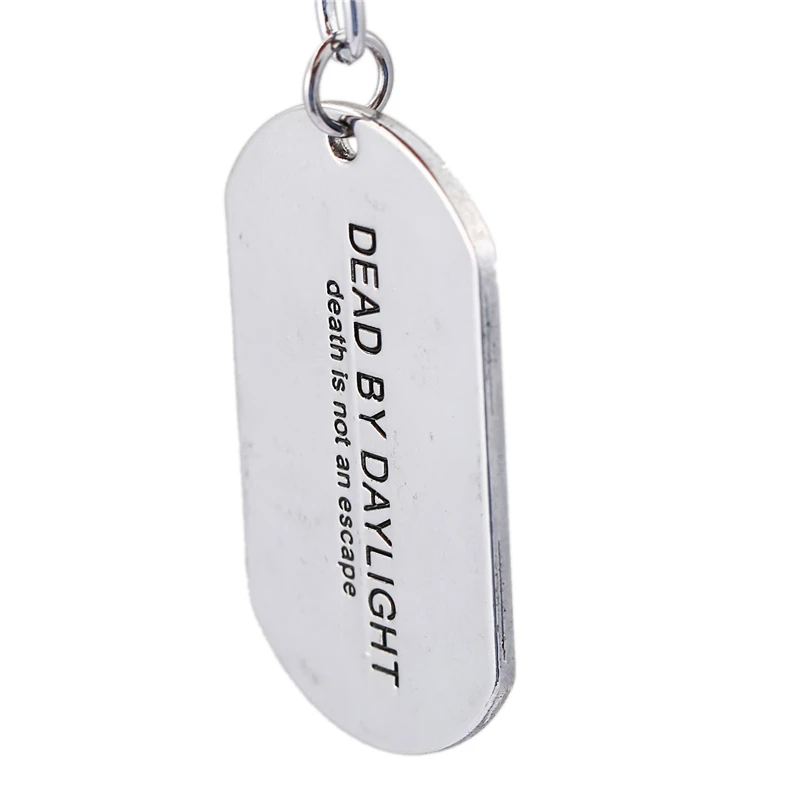 Джули 10 шт./лот погибших при дневном свете Dog Tag логотип сплава подвеска брелок для любителей автомобиль игры украшения брелок держатель llaveros