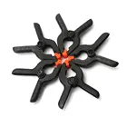 10 шт. 2-дюймовые пластиковые нейлоновые регулируемые зажимы a-типа, 65 мм для работы по дереву пружинный зажим DIY Craft Tool