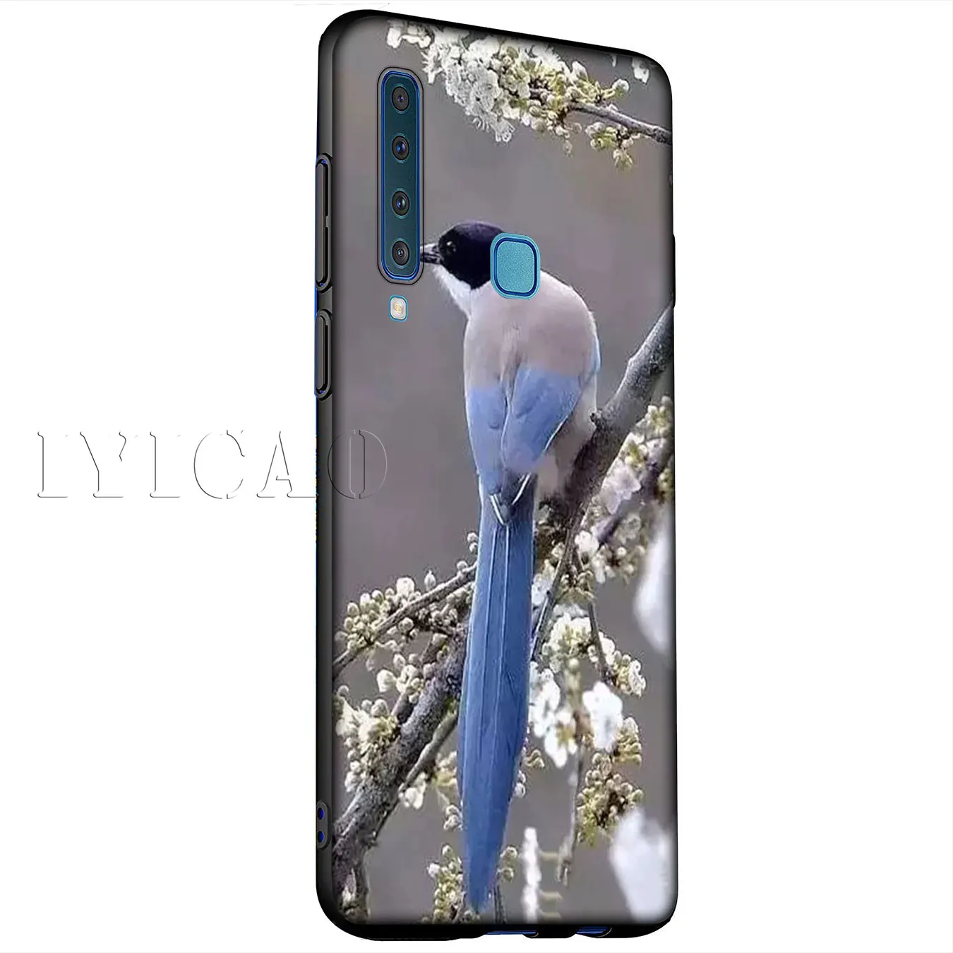 IYICAO Birds on the Tree Flying Coque Shell Silicone Soft Case for Samsung Galaxy A6 Plus A9 A8 A7 2018 A3 A5 2016 2017 Note 9 8 |